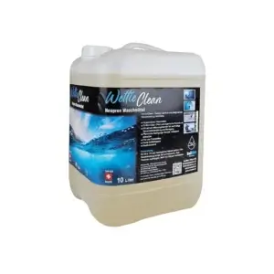 Neoprenwaschmittel WettieClean 1 x 10L Bidon. Beseitigt schlechte Gerüche, reinigt und pflegt den Wetsuit.
